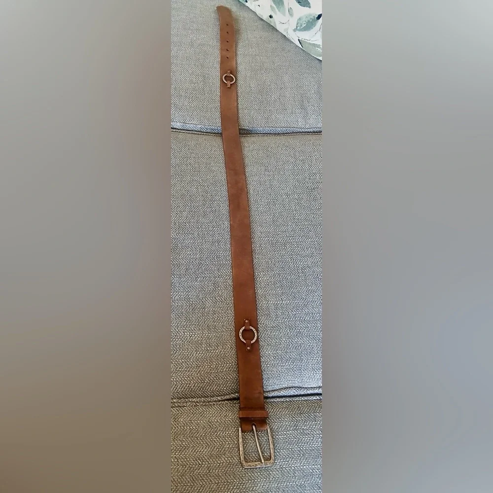 Charter Club Genuine Leather Belt Women’s Size M